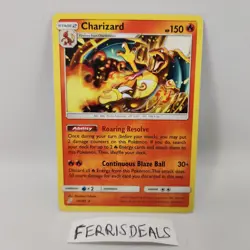 Charizard 14/181 SM-Team Up Regular 2019 Pokemon TCG LP/NM - Image 1