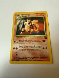 Pokemon Cards: Wizards Black Star Promo: Arcanine 6 - Image 1