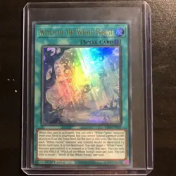 Witch of the White Forest YuGiOh Alliance Insight 1st Edition Ultra Rare NM/NM+ - Image 1