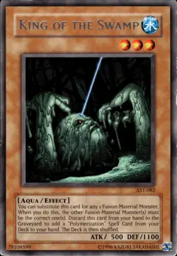King Of The Swamp - Rare AST-082 - MP - YuGiOh - Image 1