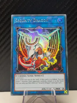 Security Dragon - Ultra Rare 1st Edition BLC1-EN043 - NM - YuGiOh - Image 1