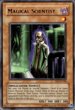Magical Scientist - Rare DR1-EN128 - MP - YuGiOh - Image 1