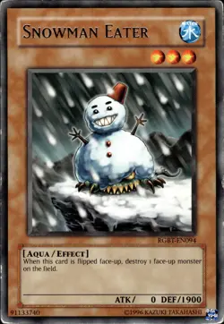 Snowman Eater - Rare RGBT-EN094 - HP - YuGiOh - Image 1