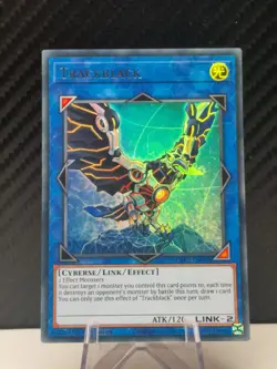 GFP2-EN028 Trackblack Ultra Rare 1st Edition Mint YuGiOh Card - Image 1