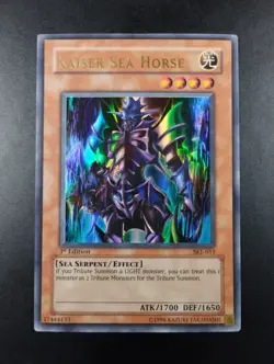 YUGIOH 2004 | KAISER SEA HORSE | SKE-0015 | 1ST EDITION | EXCELLENT - Image 1
