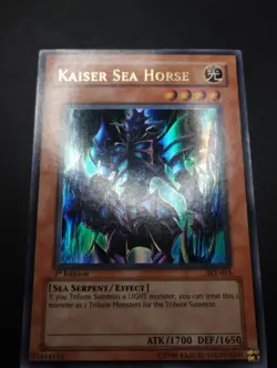 YUGIOH 2004 | KAISER SEA HORSE | SKE-0015 | 1ST EDITION | EXCELLENT - Image 5