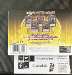 Yugioh Doom Of Dimensions 4 Pack Mini Box plus Exclusive Token Card - Image 2