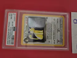 2000 Dark Persian Black Star Promo Nintendo Magazine PSA 8 Pokemon Card - Image 2