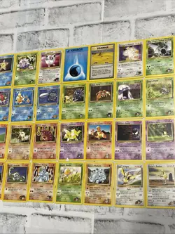 Pokemon Gym Challenge Pokemon Lot of 47 Cards Vintage Vtg Card NO DUPES - LP TCG - Image 4