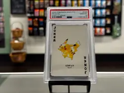 2000 Pokemon Gold Playing Card Part 2 Pikachu PSA 10 Low POP - Image 1