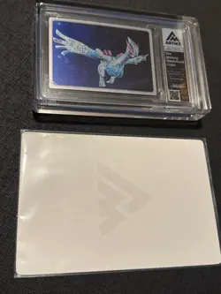 ArtMX The Shining Vandalized Lugia Purple/Silver Custom Card Onemizer Piggybanx - Image 3
