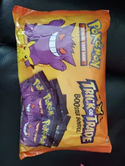 Pokemon TCG Trick or Trade BOOster Pack Bundle 40 Packs Halloween Cards Sealed 820650850783 - Image 1