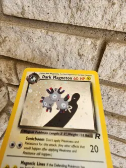 Pokemon Dark Magneton TCG Holo Rare Card 11/82 Unlimited Team Rocket - Image 5
