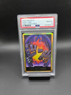 ONE PIECE CARD THE BEST- DON!! CARD KING-GOLD ENGLISH PSA 10 - Image 1