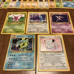 Pokemon Bulk Wotc 61 Card Vintage Lot 1st Edition Rare Holo Shadowless - Image 2