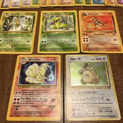 Pokemon Bulk Wotc 61 Card Vintage Lot 1st Edition Rare Holo Shadowless - Image 2