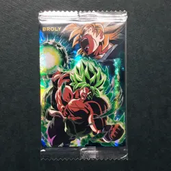 Y1964 Broly GR Holo Japanese Dragon Ball UNLIMITED Wafer Card Sealed - Image 1