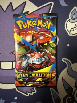 Pokemon Mega Evolution Booster Pack - 10 Cards / Pack - Random Art - SEALED - Image 1