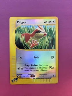 Pokemon Card Pidgey Expedition Reverse Holo 123/165 Near Mint - Image 1