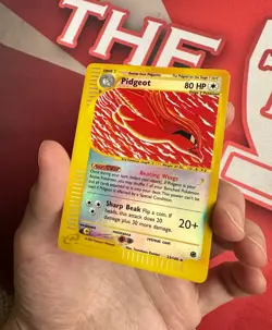PIDGEOT 23/165 Expedition REVERSE HOLO RH rare E-Series Pokemon TCG card NM+ - Image 3