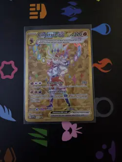 Pokemon Card: Cinderace ex 163 Scarlet & Violet Promo - Image 1