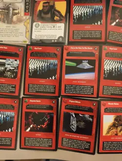 Star Wars CCG/ TCG - Mixed Lot Of 35 Cards - Dice Included - Decipher - Mixed... - Image 3