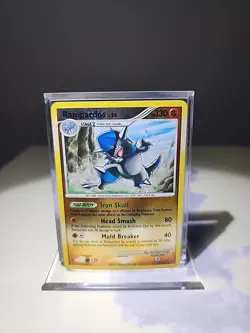 Pokemon TCG Rampardos LV. 54 Reverse Holo Rare Card 13/127 Platinum 2009 - Image 1