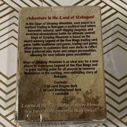 Legend Of The Five Rings Siege Of Sleeping Mountain 100 Naga Toturi cards New - Image 2