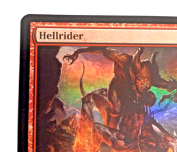 2012 Magic The Gathering Foil Card Hellrider Creature - Devil 3/3 Red Un-played - Image 3
