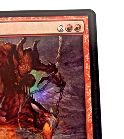 2012 Magic The Gathering Foil Card Hellrider Creature - Devil 3/3 Red Un-played - Image 4