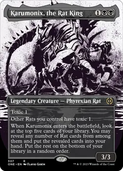 Karumonix, the Rat King (Showcase) - 307 / English / Near Mint MTG - Image 1