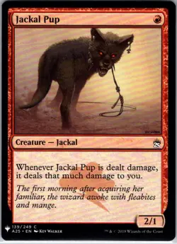 Jackal Pup - 139 - The List Reprints - Magic MTG - NM - B3G1 - Image 1