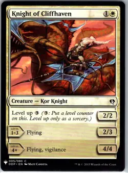 Knight of Cliffhaven - 5 - The List Reprints - Magic MTG - NM - B3G1 - Image 1