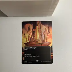 Deserted Temple (0056) (Borderless) Edge of Eternities: Stellar Sights Foil - Image 1