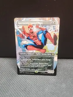 WOTC Marvel's Spider-Man Spectacular Spider-Man (Borderless) (R) NM - Image 1