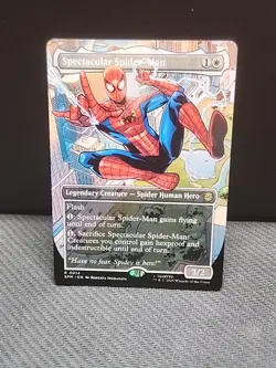 WOTC Marvel's Spider-Man Spectacular Spider-Man (Borderless) (R) NM - Image 2