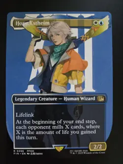 Hope Estheim NM BORDERLESS Final Fantasy MTG FREE SHIPPING - Image 1