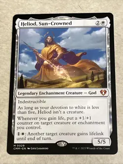 Heliod, Sun-Crowned Commander Masters Regular - Image 1