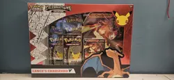 Pokemon 25th Annivers Celebrations Lance's Charizard V Collection 820650809392 - Image 1