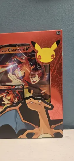 Pokemon 25th Annivers Celebrations Lance's Charizard V Collection 820650809392 - Image 4