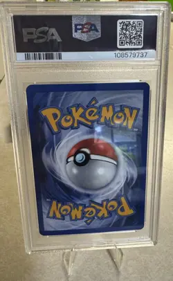 2000 Pokemon Meganium Neo Genesis Holo Rare #10 PSA 9 Mint - Image 2
