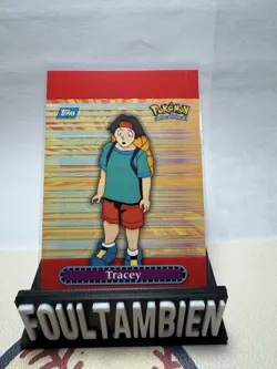 Tracey- Pop-Up 3 of 10-Pokemon TV Animation 3-Topps 2000 LP Blue Logo - Image 1