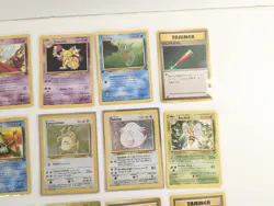 Pokemon Lot of 15 Cards Holo Base Set Abra Kadabra Chansey Beedrill Random Mix - Image 3