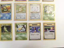 Pokemon Lot of 15 Cards Holo Base Set Abra Kadabra Chansey Beedrill Random Mix - Image 4