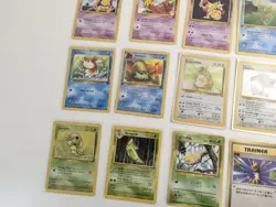 Pokemon Lot of 15 Cards Holo Base Set Abra Kadabra Chansey Beedrill Random Mix - Image 5