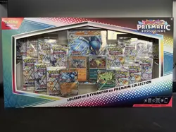 Pokemon Lucario Tyranitar Premium Collection Prismatic Evolutions Sam’s Club - Image 1