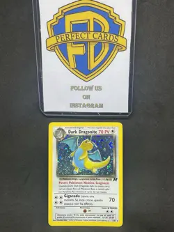 POKEMON ROCKET UNLIMITED DARK DRAGONITE HOLO 5/82 NM ITA - Image 1