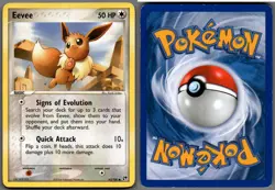 2003 Pokemon, EX Sandstorm (EX Battle Stadium), #63/100 Eevee, Common - Image 1