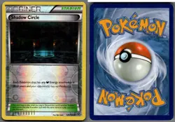 2014 Pokemon, XY Base, #126/146 Shadow Circle, Reverse Holo Uncommon - Image 1