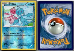 2014 Pokemon, XY Phantom Forces, #20/119 Frillish, Reverse Holo Common - Image 1